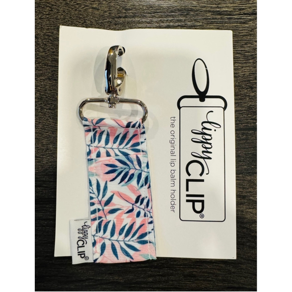 LippyClip Lip Balm Holder, Pink & Teal - Picture 1 of 3